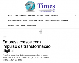 Introduce é destaque no Times Brasília